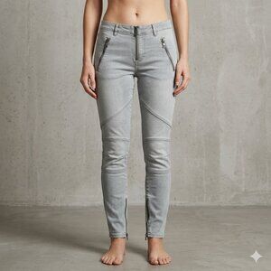 Armani Exchange Skinny Biker Chino Size 8 Short